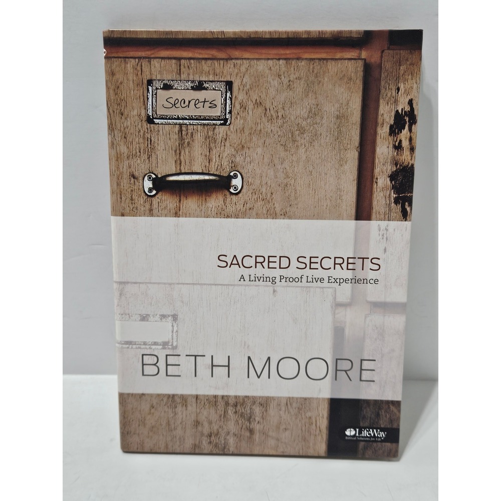 Sacred Secrets A Living Proof Live Experience Beth Moore DVD Set
